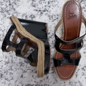 Christian Louboutin Salamanca Espadrille Wedge